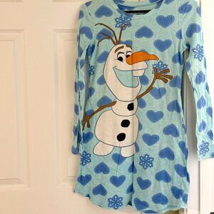 Disney Frozen Olaf Long sleeve Nightgown